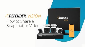 How to Share a Snapshot or Video | VISION