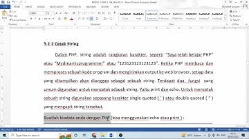 Pesentasi Modul 5-PHP-Web Programming