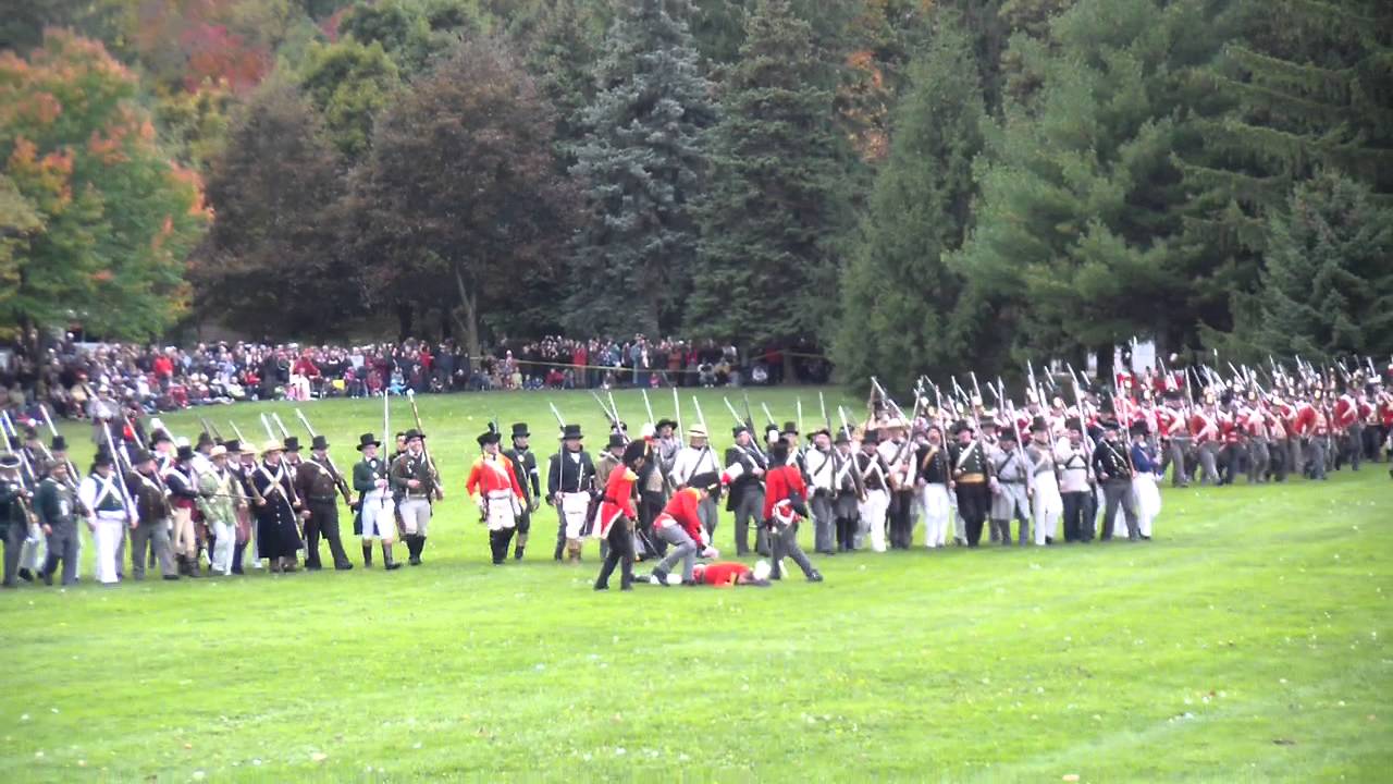 General Brock Shot at Queenston Heights
