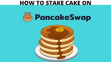 How to Stake cake on Pancake Swap With Binance Chain Wallet