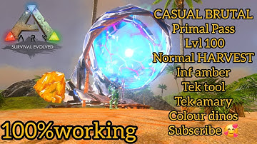 ARK MOBILE SAVE DATA | CASUAL BRUTAL | PRIMAL PASS | LVL | SUBSCRIBE  FOR MORE 🥰 BEST MOD OF ARK |