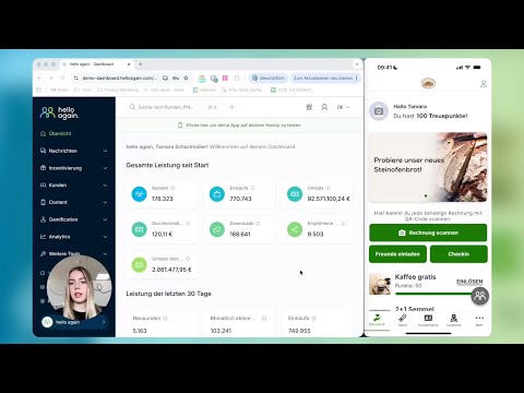 hello again Product Demo: Loyalty App & Dashboard explained