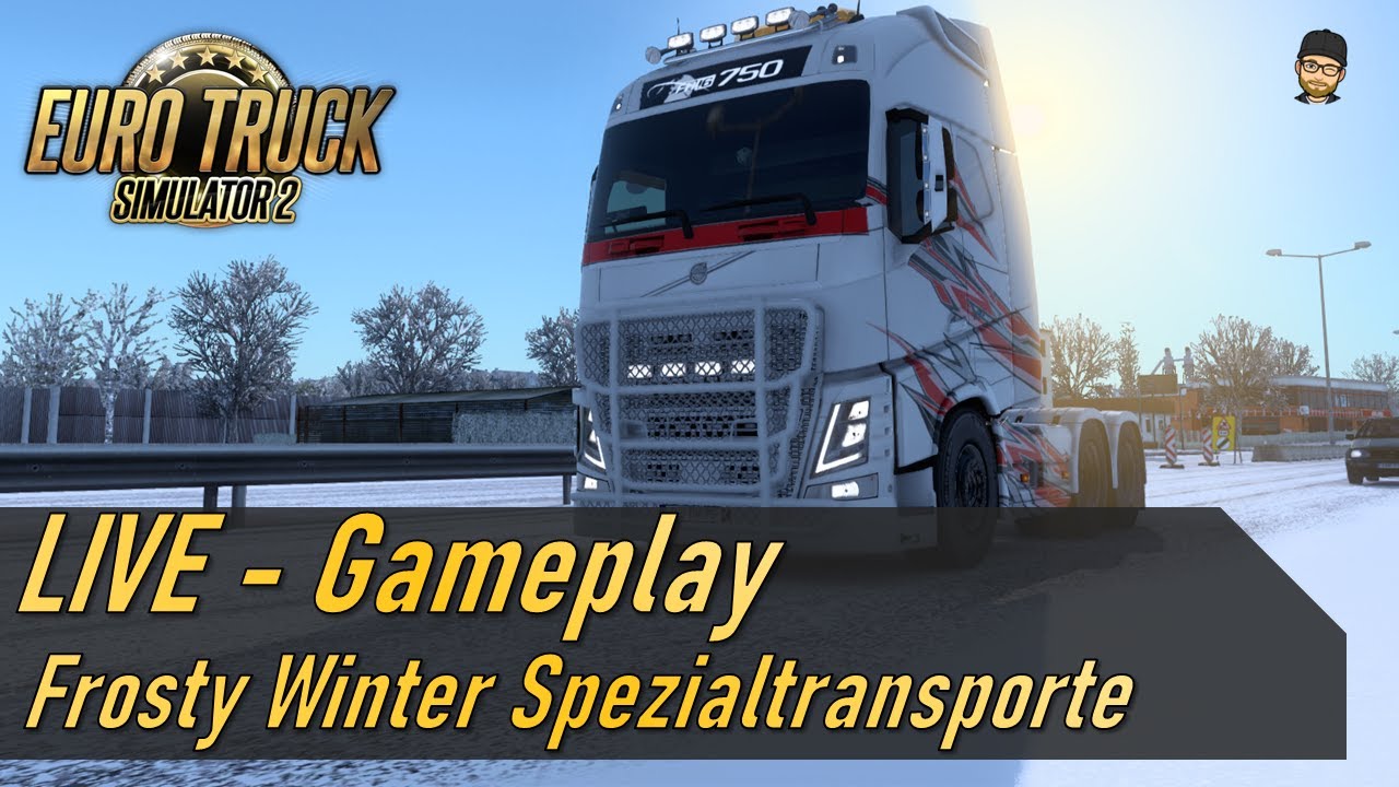  live ets2 frosty winter spezialtransporte errungenschaften