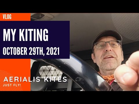 My Kiting - October 29th 2021 - Off to Fly a Couple of New Rokkakus