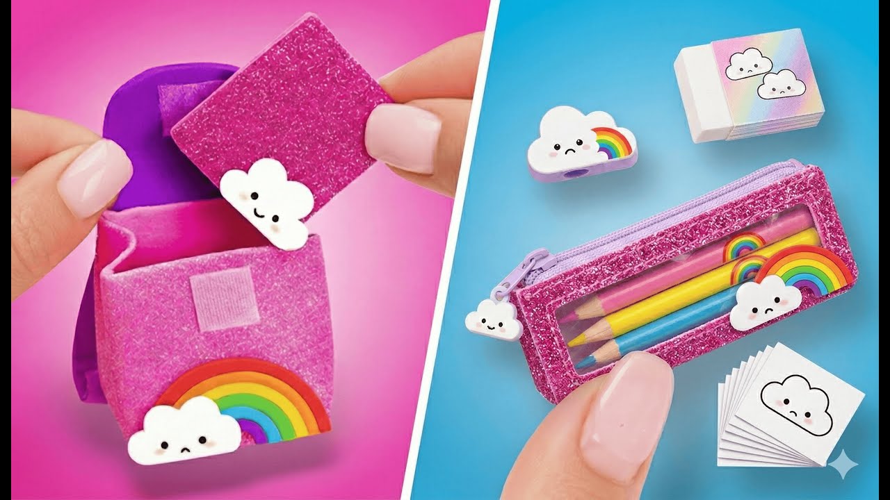 ✨👛 Accessori Mini Magici per Barbie | Creativo Fai-da-Te in Miniatura 🎀