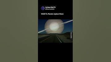 What If We Replaced the Moon with Planets? Mind-Blowing Space Scenarios! #curiousclubtv