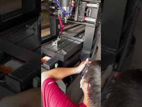 Video Kiểm tra độ chính xác của máy CNC Maxcut - youtube