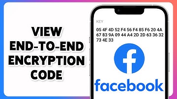 How To View End-to-End Encryption Code Of Facebook Messenger Device 2024 | Messenger Application