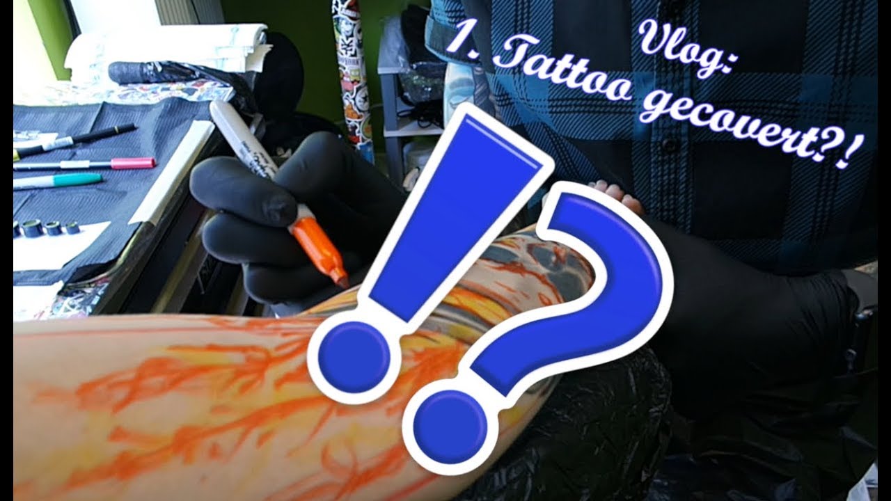 Vlog: 1. Tattoo gecovert?! - es wird ein Sleeve! | ❄ Lilith Whitic ❄