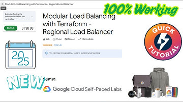 Modular Load Balancing with Terraform - Regional Load Balancer #GSP191 #qwiklabs  #arcade