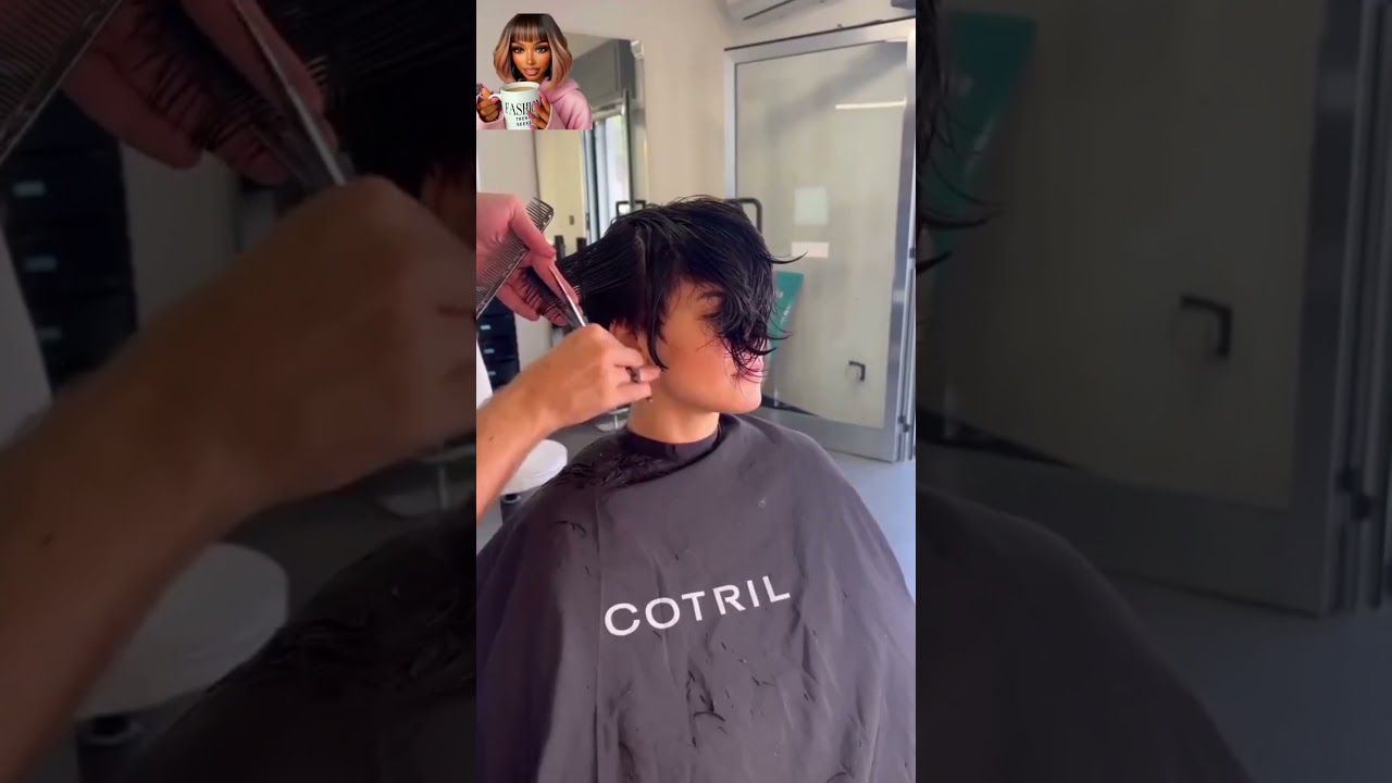 Watch This Bob Turn Into a Stunning Pixie Cut!