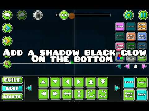 how to make glow block effect in GD
