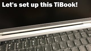 PowerBook G4 Titanium OS Install & Setup!