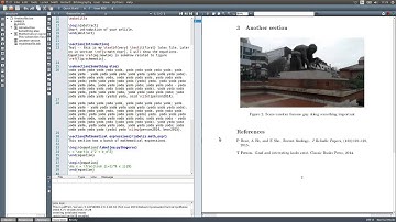 latex 14 bibliography with bibtex