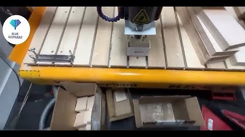 Blue Elephant 1212 CNC and 1390 laser machine video feedback from Canadian customer