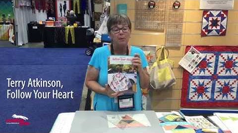 Creative Grids® Quick Tips with Terry Atkinson -  60° Triangle Ruler