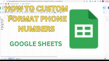 How to Format Phone Numbers in Google Sheets