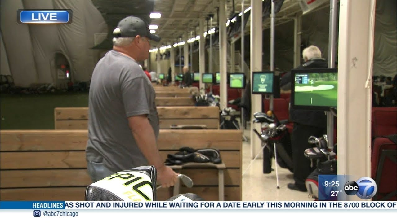 Golfers improve game with interactive tech at Mistwood Golf Dome in Bolingbrook