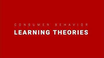 Consumer Learning Theories