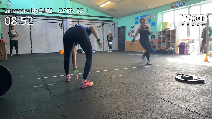 Candice Gibbs and nessa Eade open workout 23.2