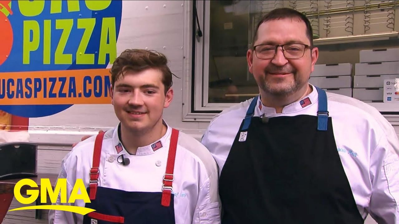 'GMA' surprises deserving pizza truck owner in Minneapolis l GMA YouTube