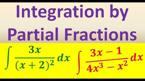 Integration by Partial Fractions (Part 3 of 5): Repeated Linear Factors