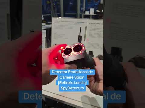 Detector Camere Spion Profesional | SpyDetect.ro #detectarecamere