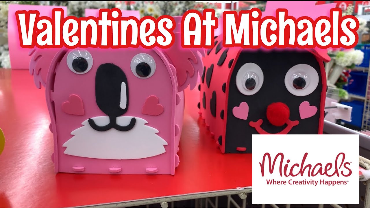 Michaels Valentine’s Day Decor Shop With Me Part 1 2019 YouTube