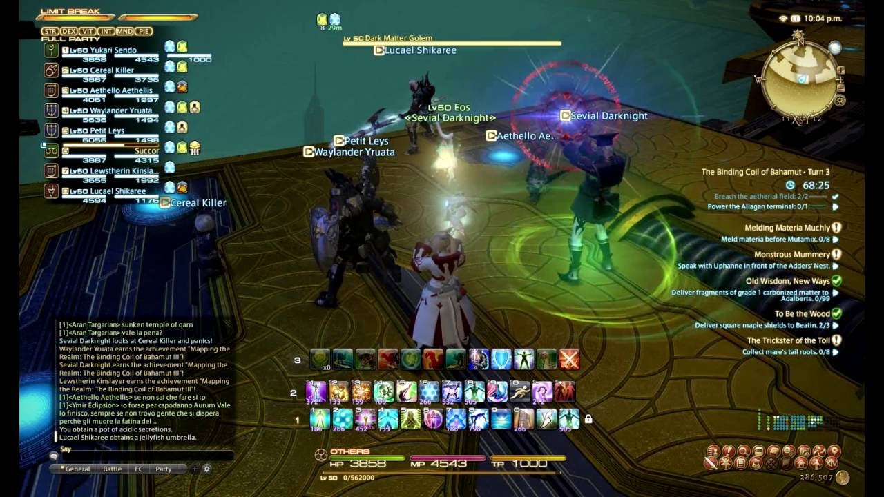 FFXIV Turn 3 Binding Coil of Bahamut