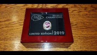 Kansas City Chiefs Super Bowl Ring - Limited Edition Ring by Jostens