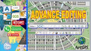 Advanced Editing Tools ArcMap ||  Advanced Digitization in  ArcGIS