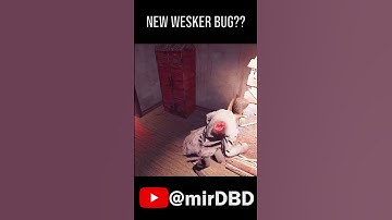 NEW WESKER BUG?  #dbd  #deadbydaylight  #dbdclips