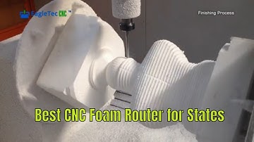 Best CNC Foam Router for Foam Statues, Sculpture Props, Prototypes | EPS Foam Cutting Demo