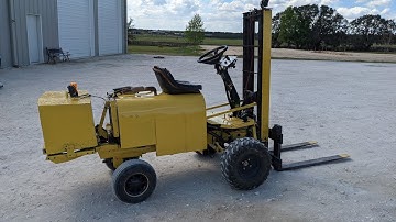 Homemade forklift part 3 It