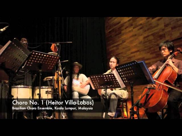 Choro No. 1 (Heitor Villa-Lobos) Brazilian Choro Ensemble - Valtinho Anastacio
