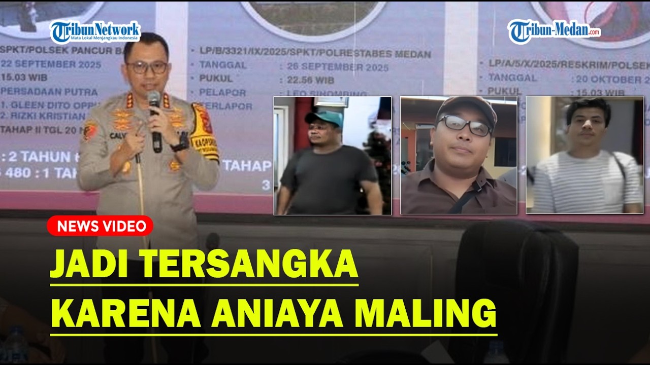 [Full] Kapolrestabes Medan Jelaskan Kronologi Penganiaya Maling Jadi Tersangka❓
