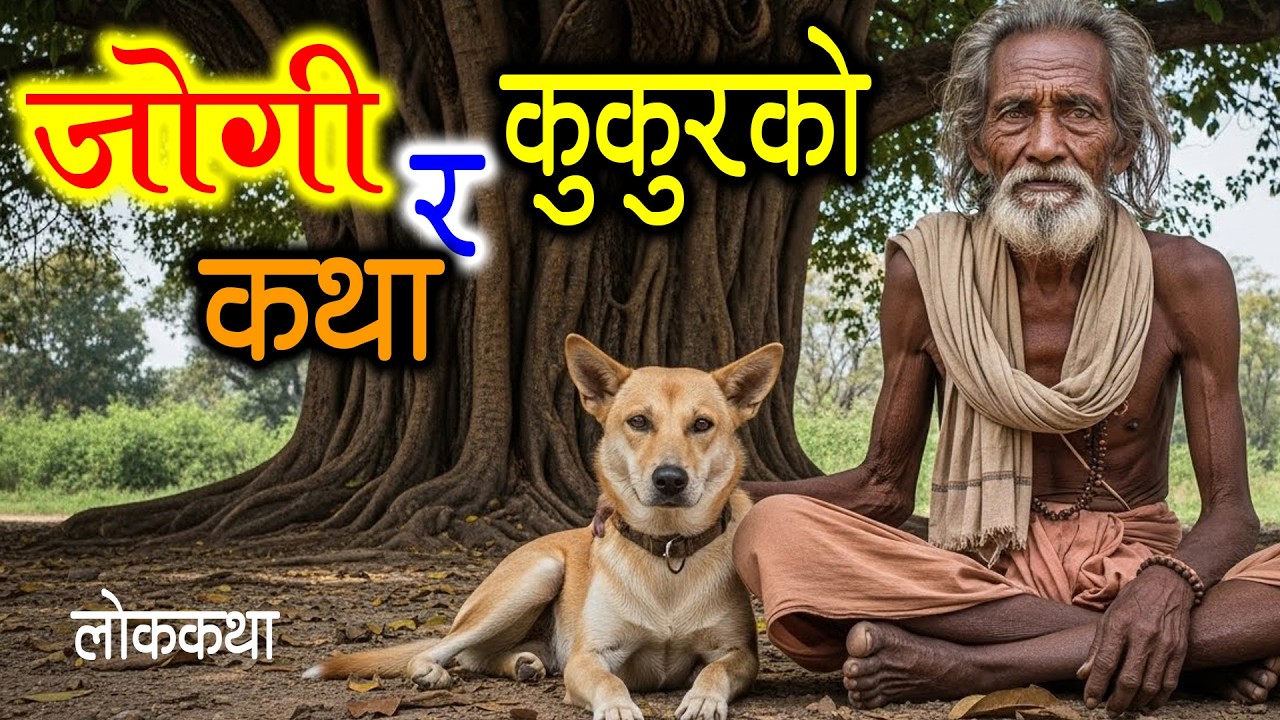 जोगी र बफादार कुकुर [JOGI RA KUKUR] Lok Katha Nepali / Folk Tales Nepali / Nepali Katha