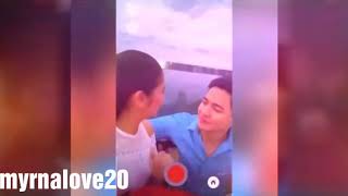 Alden Richards and Maine Mendoza Happy New year!!!!!!Best of 2017