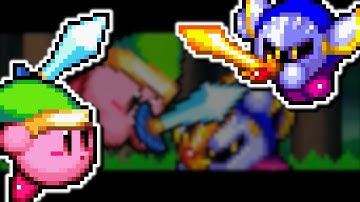 Kirby vs Meta Knight (Sprite Animation)