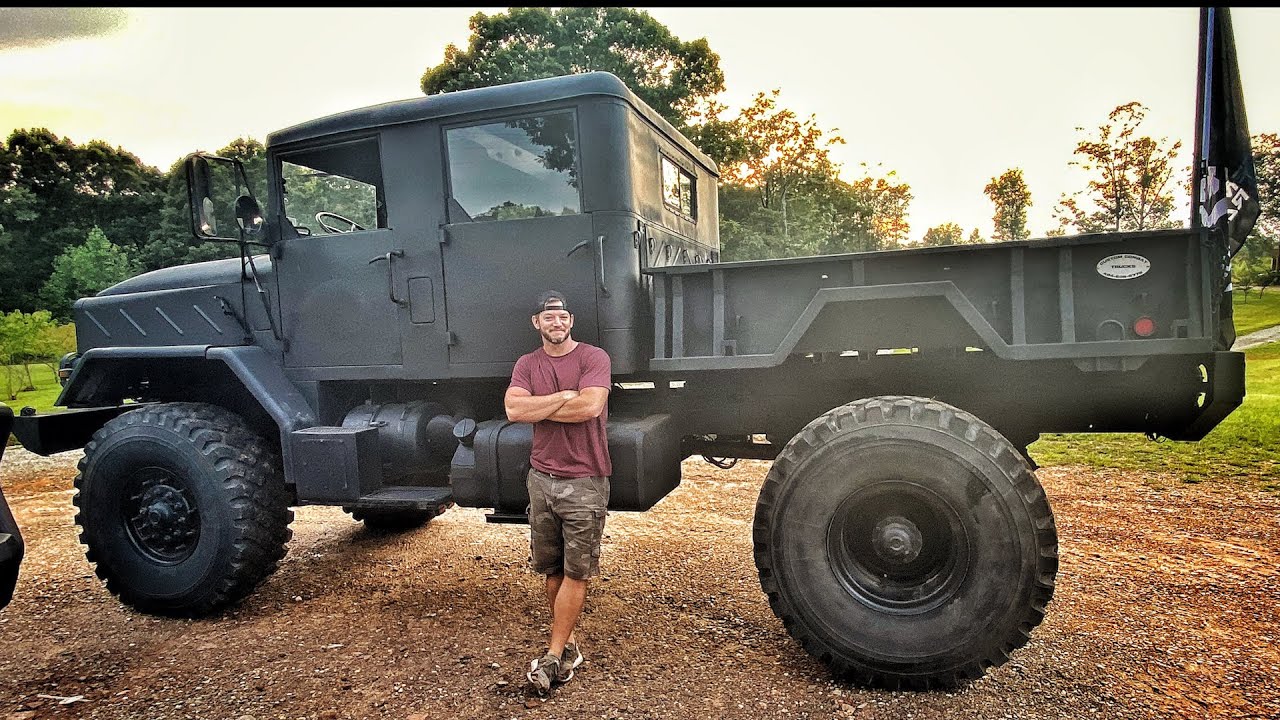 I Bought A 10 Foot Tall 18 000lb Truck And It s INSANE YouTube