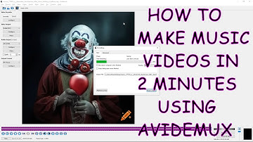 How I Make My Music "Videos" in 2 minutes using AviDemux [Windows/Mac/Linux How To] [Daily 65]