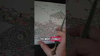 My Favourite City I've Ever Drawn #worldbuilding #dnd #mapmaking #fantasymaps #tabletopmaps