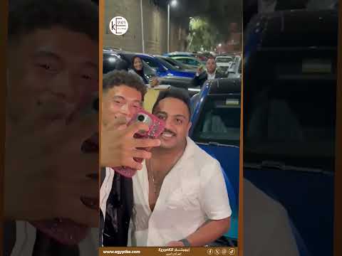 الفنان أوس أوس وقف الكل علي رجل وحدة لما خلى العربية مشيت بالتليفون