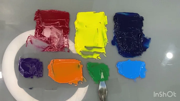 PAINTING TUTORIAL || Exactly Which Paint Colours S...