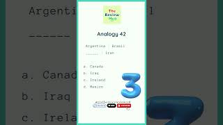 Word Analogy 42 | Analogy | Civil Service Exam Reviewer  #civilserviceexam #cse2025 #cse #reasoning