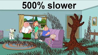 Family Guy - Brian scares off cockroaches 500% slower by MegaBojan1993 6,013 views 2 months ago 1 minute, 3 seconds