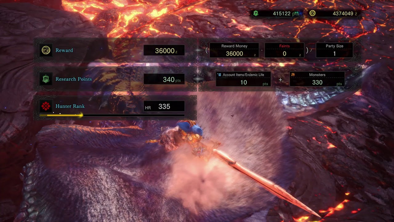 Monster hunter Iceborne hr at lunastra