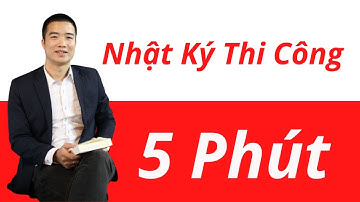 Hồ sơ hoàn công: Xuất nhật ký tự động hàng loạt ( Ai cũng làm được)