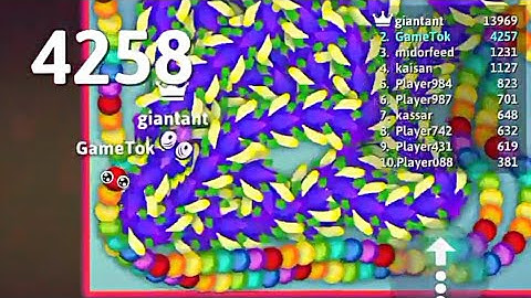 Snake Io Big King The Map Best NooB Epic Gameplay Snake.Io ?