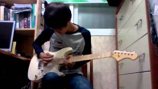 Video thumbnail of "정준영 Teenager Guitar Solo Cover 기타연주 영상"